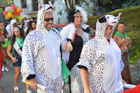 Bajada de disfraces de las fiestas de El Regato