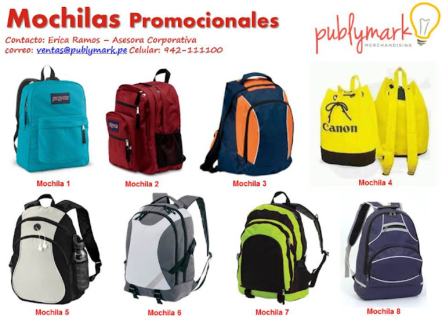 mochilas publicitarias 