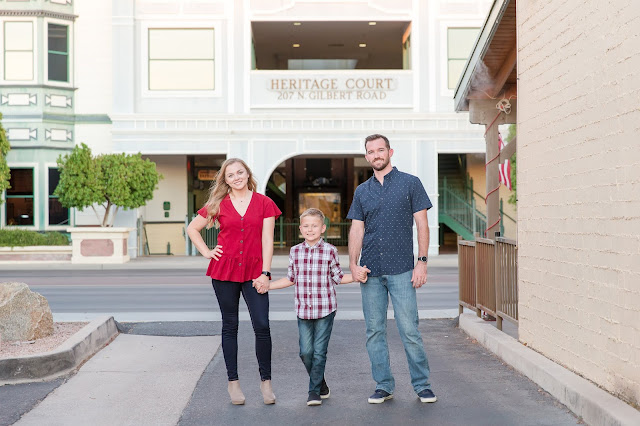 Downtown Gilbert AZ Engagement Photography Session by Micah Carling Photography