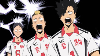 ハイキュー!! アニメ OVA 陸VS空 音駒 セカンドユニフォーム 戸美学園 Haikyuu Nekoma | Hello Anime !