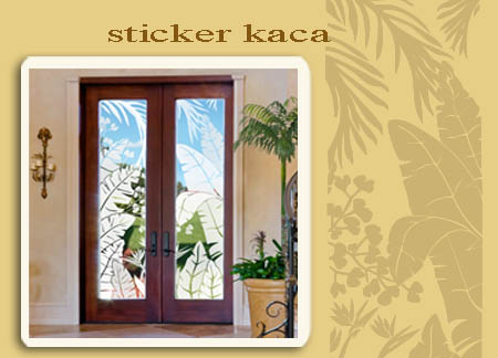  STIKER  KACA  Cutting Stiker  Kaca  Jendela 