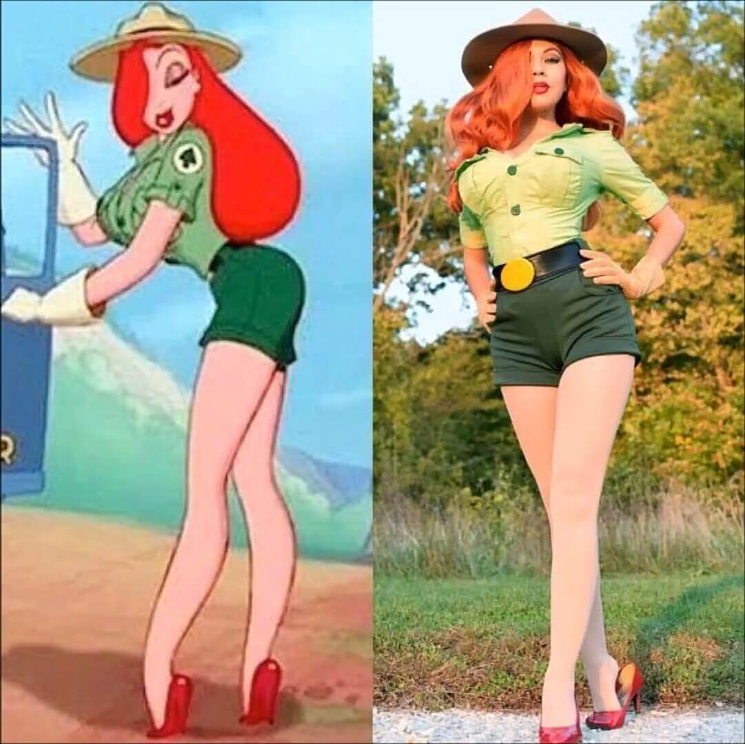 20 Amazing Cosplays That Look Extremely Similar To The Original Cartoons - This iconic sexy woman will make everyone look at her twice.