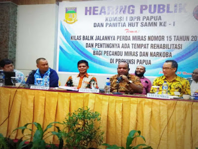 Hasil Hearing Publik, Sepakat Pelarangan Miras Di Tanah Papua