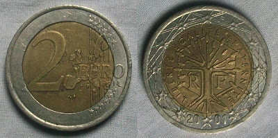 france 2 euro 2001