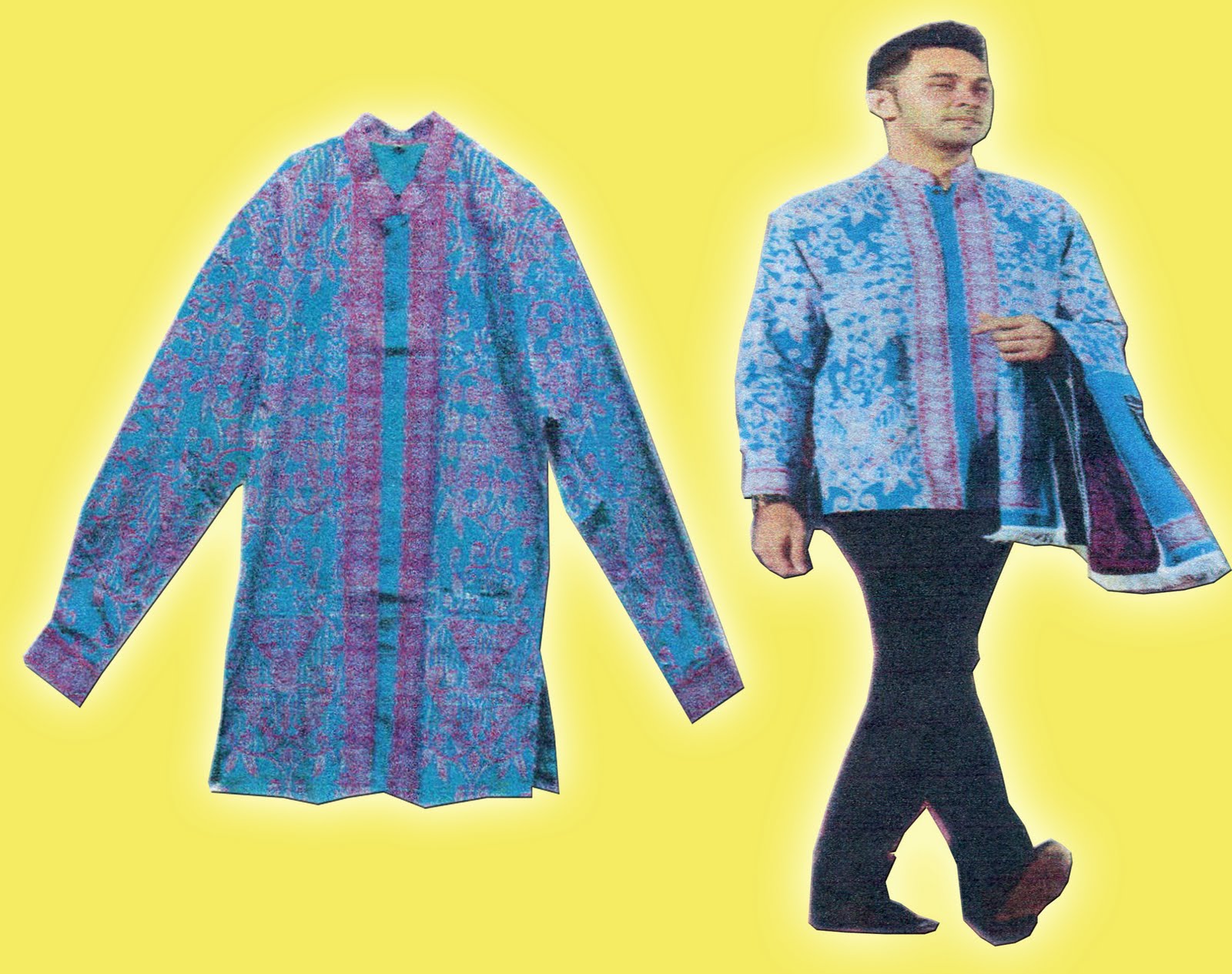 CONTOH BUSANA BATIK JAMAAH HAJI INDONESIA TAHUN 2011