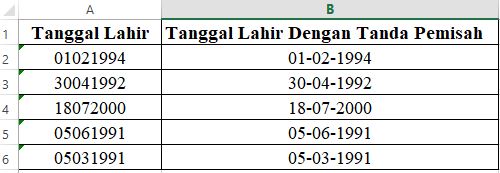 Contoh Penggunaan Function dalam Microsoft Excel