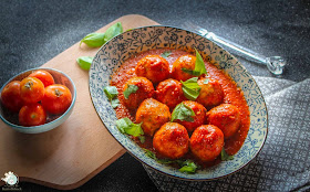 italienische Quarkknödelchen in Tomatensugo 