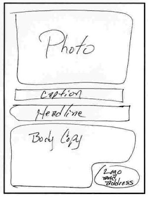 Example #1 - Newspaper Ad newspaper ads layout. Example #1 - Newspaper Ad