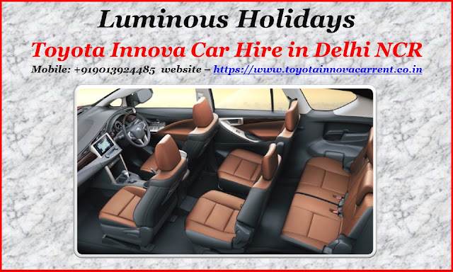 Toyota Innova Crysta Car hire