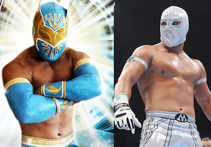 sin cara face wwe. sin cara wwe mask.