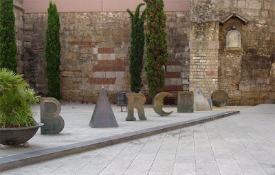 Barcino Monument in Gothic Quarter