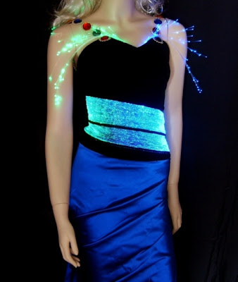 Lumigram’s illuminating dress