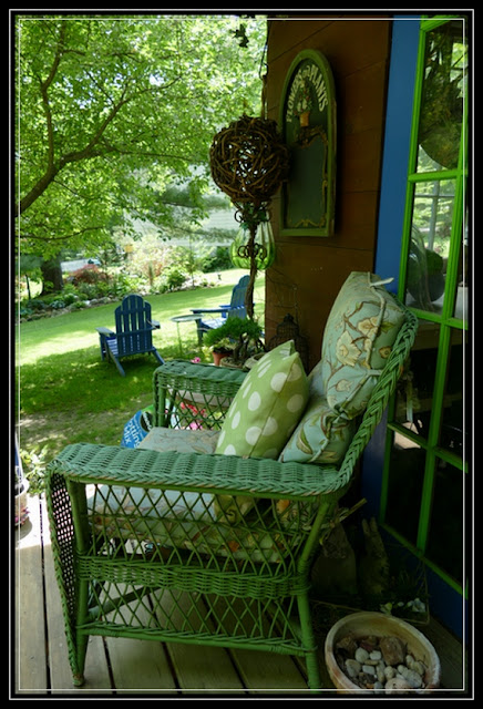 Shades of Green porch