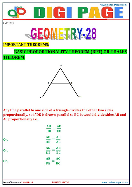  Digi Page - Maths - 23.03.2016