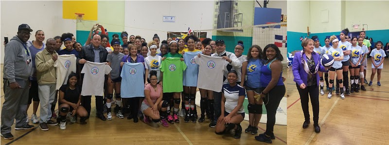 Consulado dominicano en Boston entrega camisetas a equipos femeninos de voleibol en Lawrence 