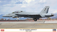 Hasegawa 1/72 F/A-18F SUPER HORNET 'TOP GUN' (02404) English Color Guide & Paint Conversion Chart