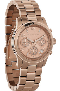 ... wishlist is the michael kors chronographed rose gold watch this watch