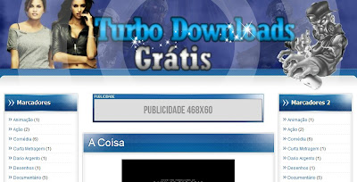 Template do Turbo Downloads Gratis