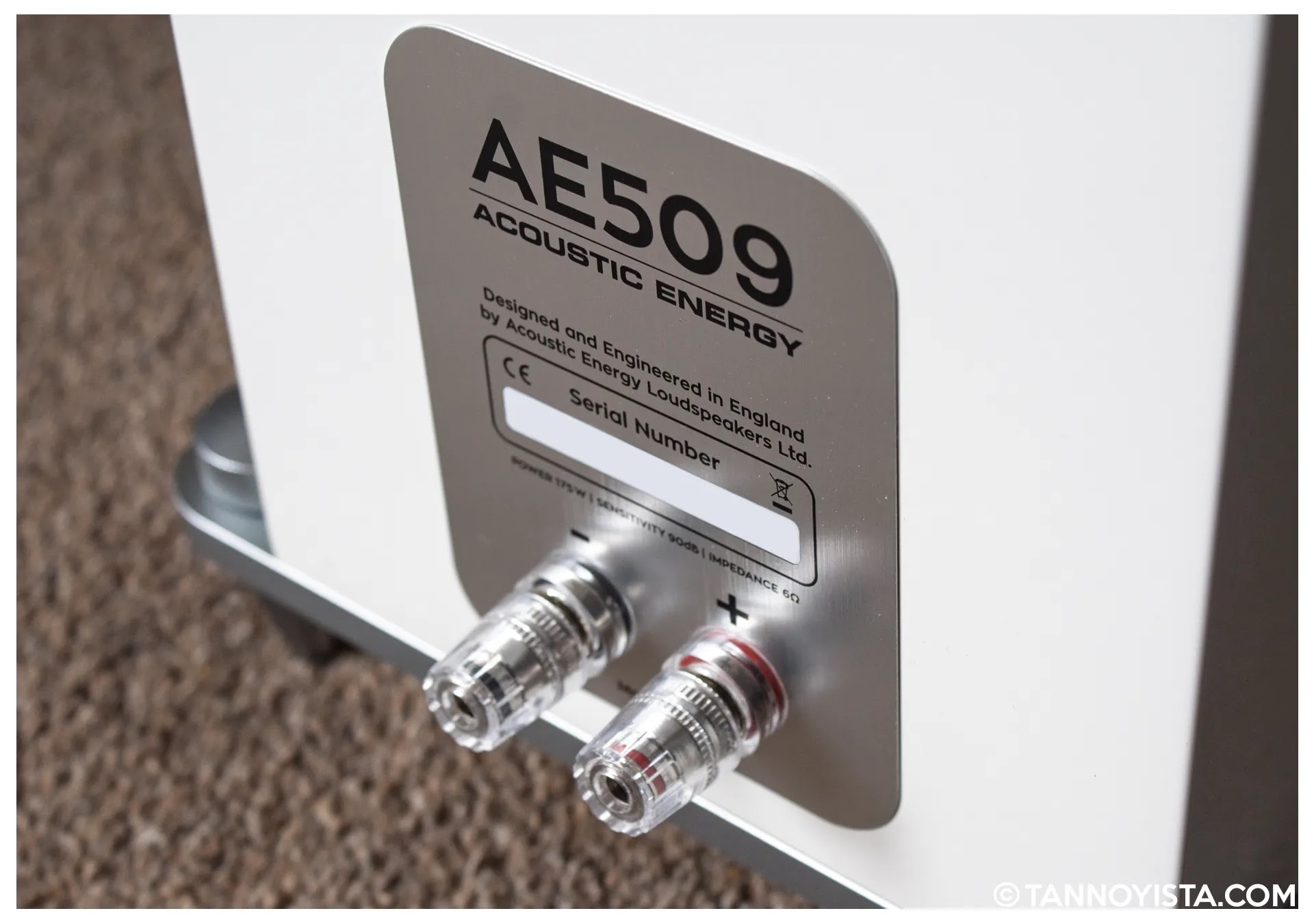 Acoustic Energy AE509 Connection Binding Posts