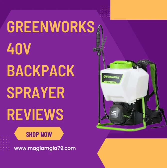 Greenworks 40V Backpack Sprayer Reviews