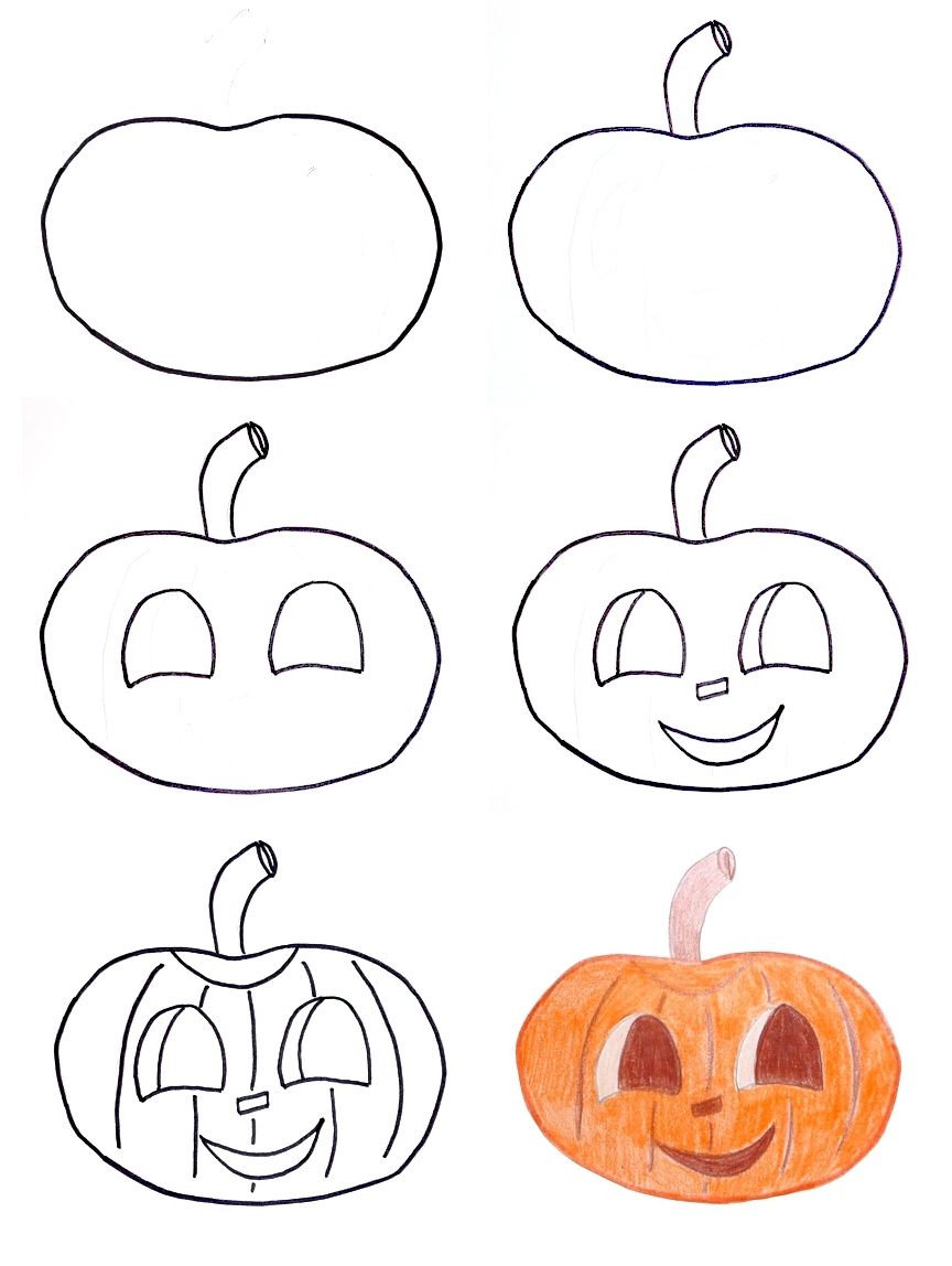 Pippi s blog Halloween  drawings for kids