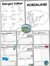 Vi lærer av å utforske! Send elevene på jakt etter kunnskap med å undersøke. Prosjekt eller individuelt arbeid om fylkene!