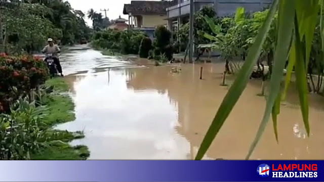 Banjir Kepung 6 Pekon di Kabupaten Tanggamus