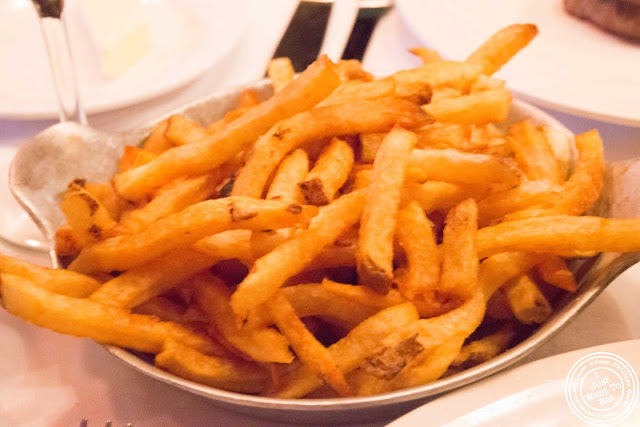 image of French fries at Keens Steakhouse in NYC, New York 