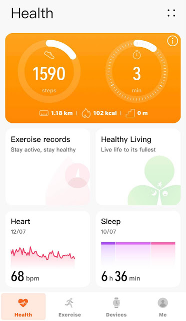 Huawei health apps
