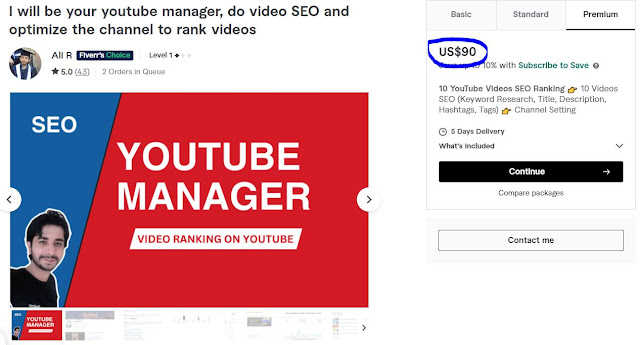 video seo fiverr gig