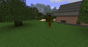 Some evil dude in the village (minecraft evil zombie knight)