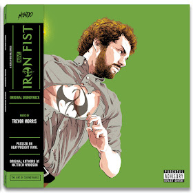 Marvel's Iron Fist Soundtrack LP Cover Artwork by Matthew Woodson x Mondo