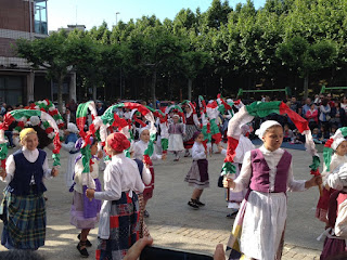 Alarde infantil en las jornadas Retuerto en Danza