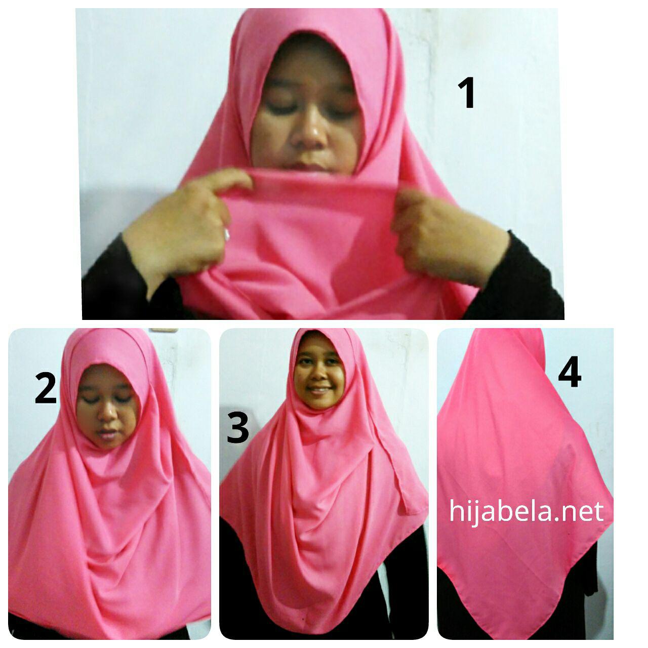 23 Kumpulan Tutorial Hijab Pashmina Syari Untuk Kalian Tutorial