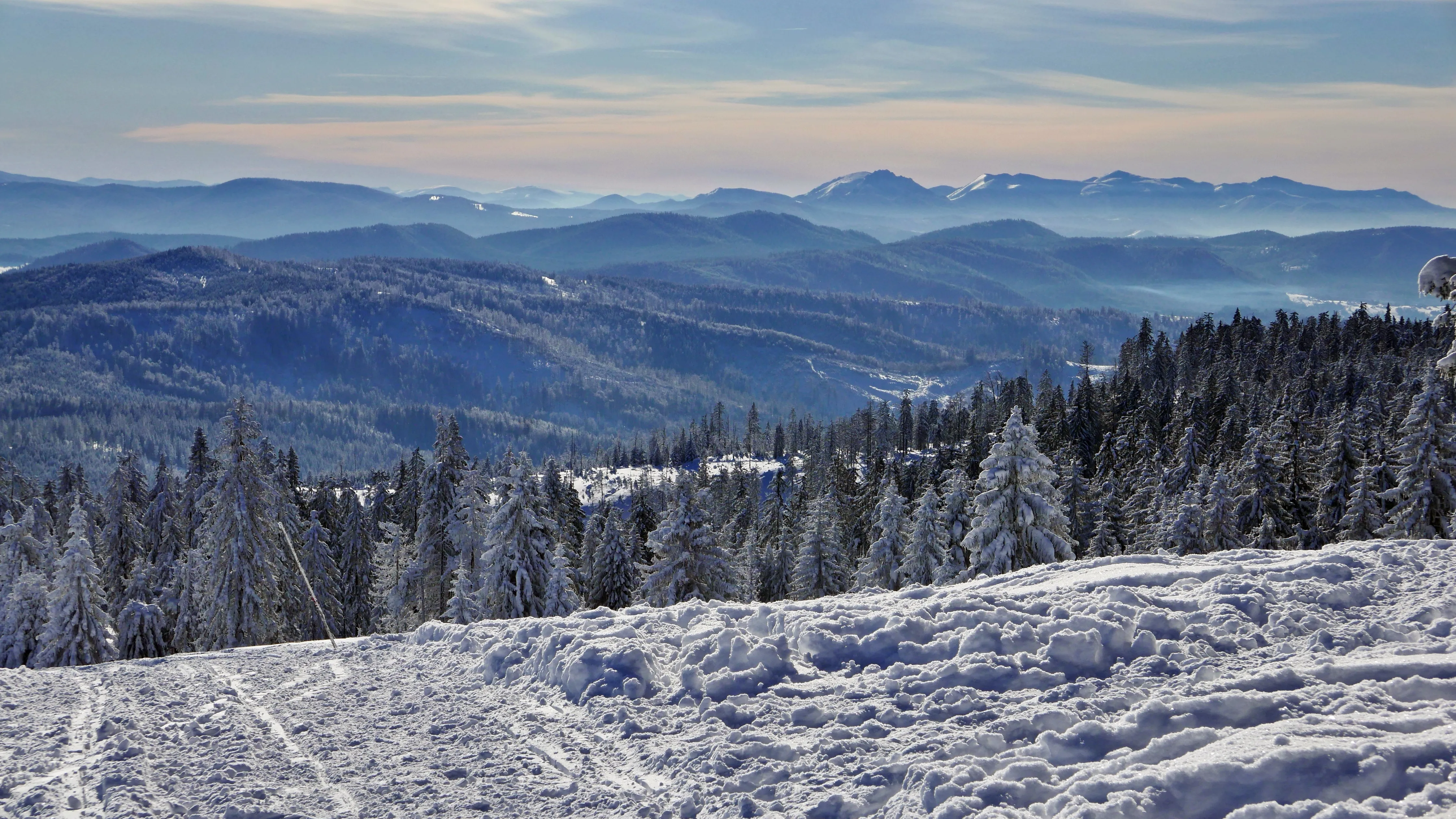 Hala Rysianka: panorama