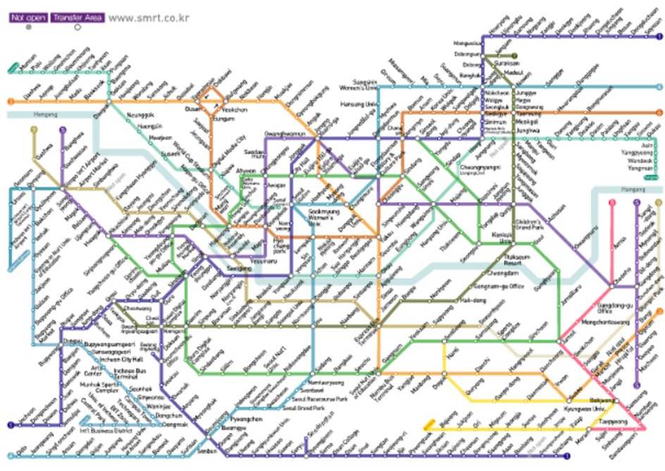 You can grab the Seoul subway