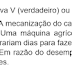 ATIVIDADE FALSO OU VERDADEIRO MECANIZAÇÃO DO CAMPO