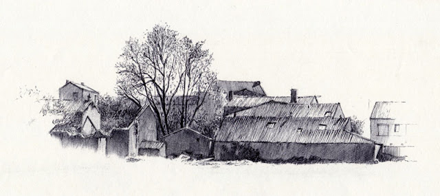 Ruines de la ferme de La Chapelle, Saint-Christophe-du-Bois