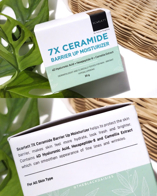 Review Scarlett 7X Ceramide Barrier Up Moisturizer