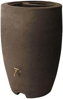 Algreen Athena 50-gallon (189-liter) Plastic Outdoor Rain Barrel