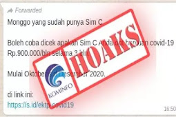 Pemilik SIM C Dapat Bantuan 900Ribu