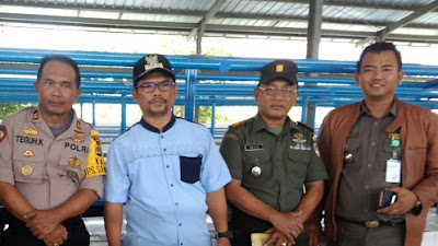 Polsek Mauk Polres Kota Tangerang Giat Pengamanan Pasar Mauk