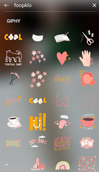 Instagram sticker ideas