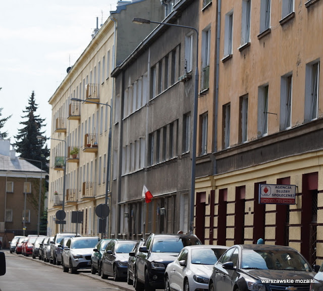 Warszawa Warsaw Stary Mokotów ulice Mokotowa kamienica