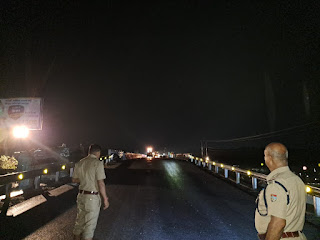 Bridge between doiwala and rishikesh