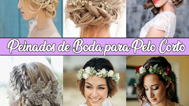 ▷ Peinados de Boda para Pelo Corto | Novias con pelo corto