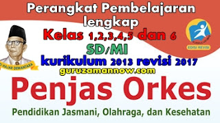 (LENGKAP) DOWNLOAD RPP, PROMES, SILABUS, JURNAL KKM PJOK / PENJASORKES KELAS 1,2,3,4,5,6 SEMESTER 2 KURIKULUM 2013 REVISI 2017