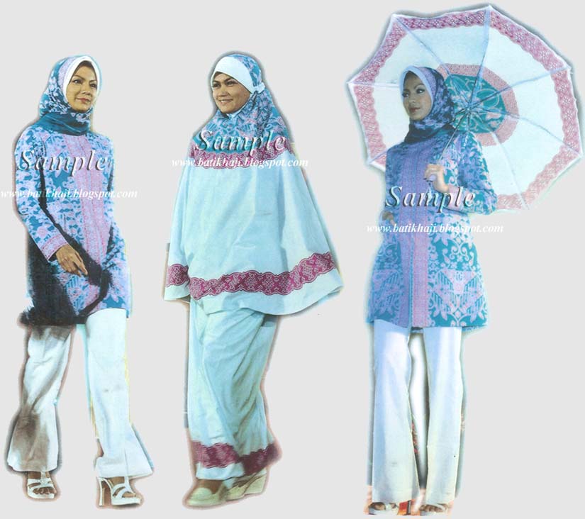 Contoh Model Seragam Batik Haji - BATIK HAJI