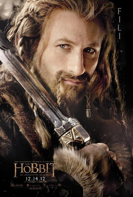 the hobbit, character poster, fili