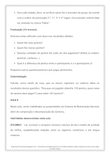 Sequência Didática Matemática 3º ano 1º Bimestre – Alinhada à BNCC